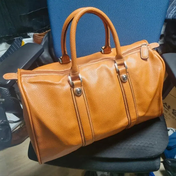 [BUNJANG] Leather Boston Bag H Style / 가죽 보스턴백 H스타일 색상