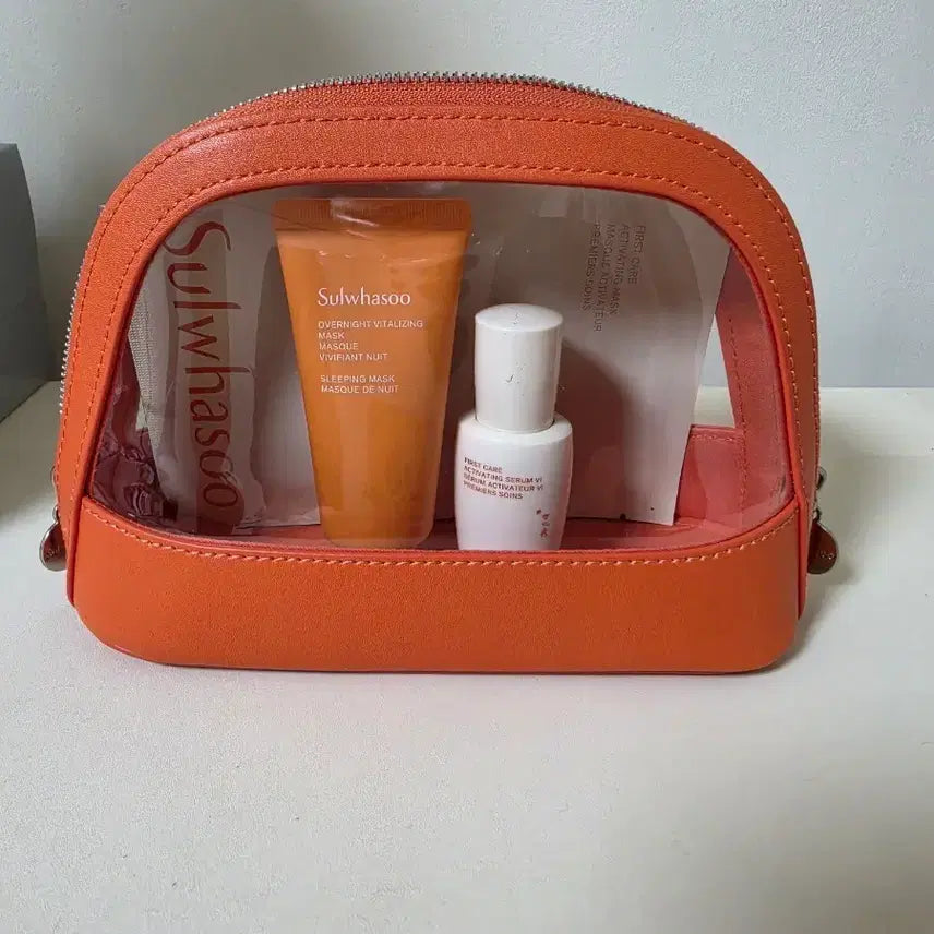 [BUNJANG] Sulwhasoo Essential Firming Cream Mask Set with Pouch / 설화수 윤조마스크팩(여운팩 35ml+윤조에센스8ml+설화수 파우치)