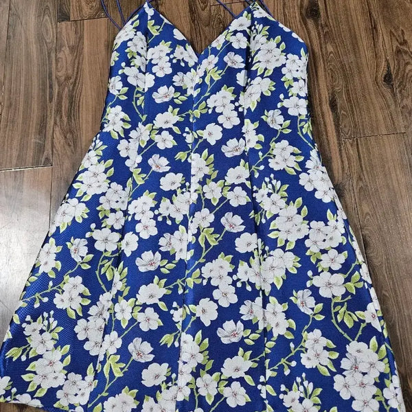 [BUNJANG] Alice + Olivia Floral Pattern Midi Dress Size 6 / 새상품 앨리스앤올리비아 alice+Olivia 원피스 6사이즈