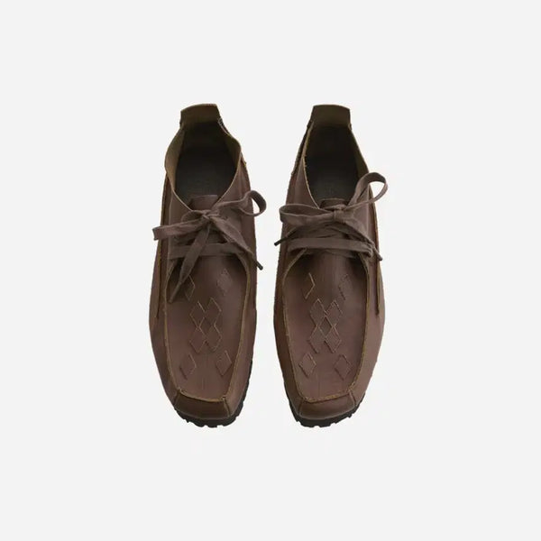 [BUNJANG] Clarks Wallabee Leather Deep Brown / (1)스티치드 왈라비 레더 딥브라운