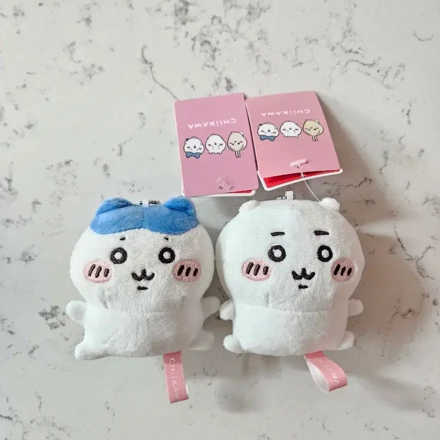 [BUNJANG] Cheikawa and Hachiware Mini Dolls Set / 먼작귀 치이카와 콩눈 미니인형 치이카와 하치와레 2개 세트