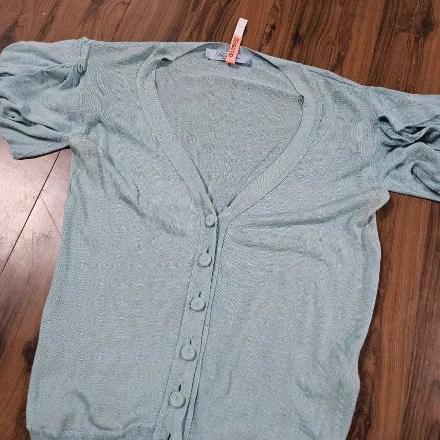 [BUNJANG] Blumarine Knit Mint Blue / 블루마린 blumarine 한국택 니트 민트블루 44-55사이즈