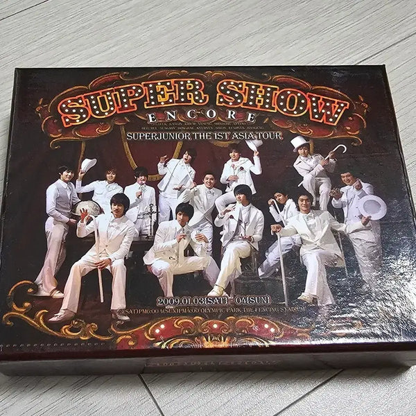 [BUNJANG] Super Junior Super Show Memo Pad / 슈퍼주니어 슈퍼쇼 메모지