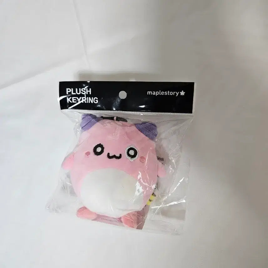 [BUNJANG] MapleStory Pink Bean Plush Keychain / 메이플스토리 핑크빈 인형 키링