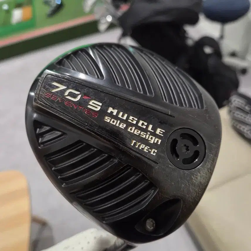 [BUNJANG] 70'S MUSCLE Type-C Golf Driver Psycho Fitting Driver / 70'S MUSCLE TYPE-C 골프 드라이버 싸이코 피팅 드라이버