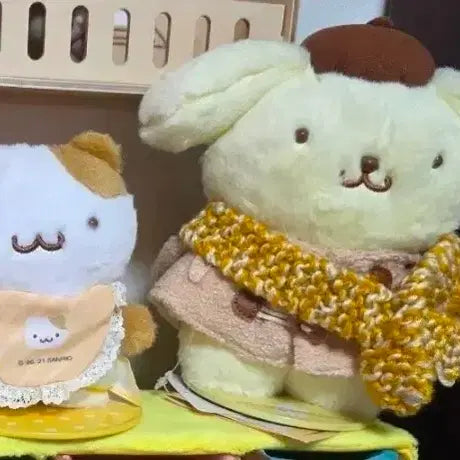 [BUNJANG] Sanrio Pompompurin Muffin Pittato Doll & Accessory Set / 폼폼푸린 머핀 피탓토 산리오 인형
