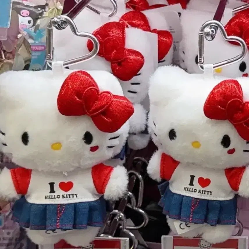 [BUNJANG] Sanrio Hello Kitty Keyring Plush / 산리오 키티 키링 인형