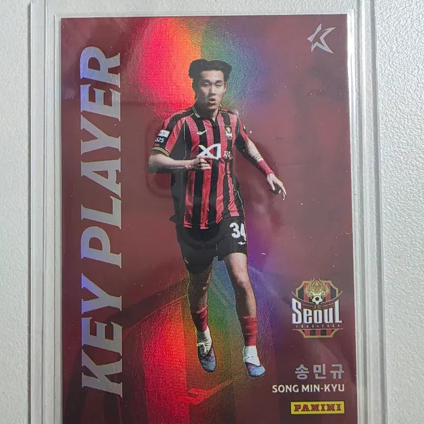 [BUNJANG] Panini 2026 K League Song Minkyu K-Player Card FC Seoul / 2026 k리그 파니니 송민규 키플레이어 카드 fc서울