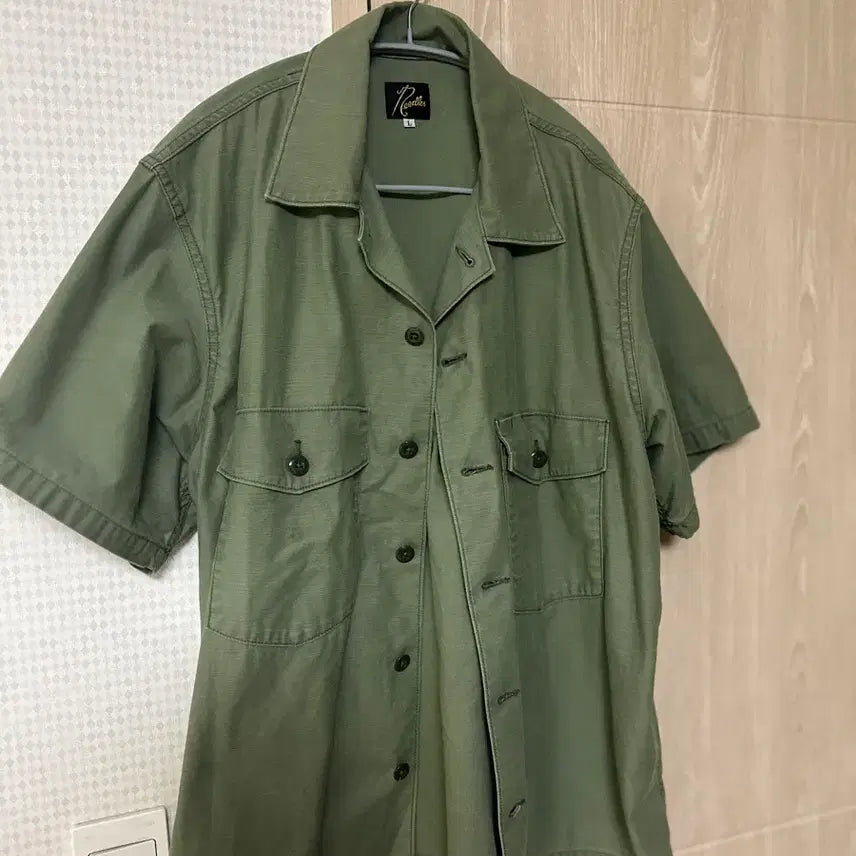 [BUNJANG] Needles Fatigue Shirt Olive L / 니들스 퍼티그 셔츠/L