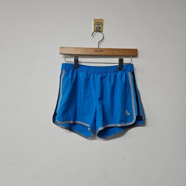 [BUNJANG] Adidas Blue Women's Running Shorts M10 / 아디다스 블루 여성 런닝 쇼츠 M10
