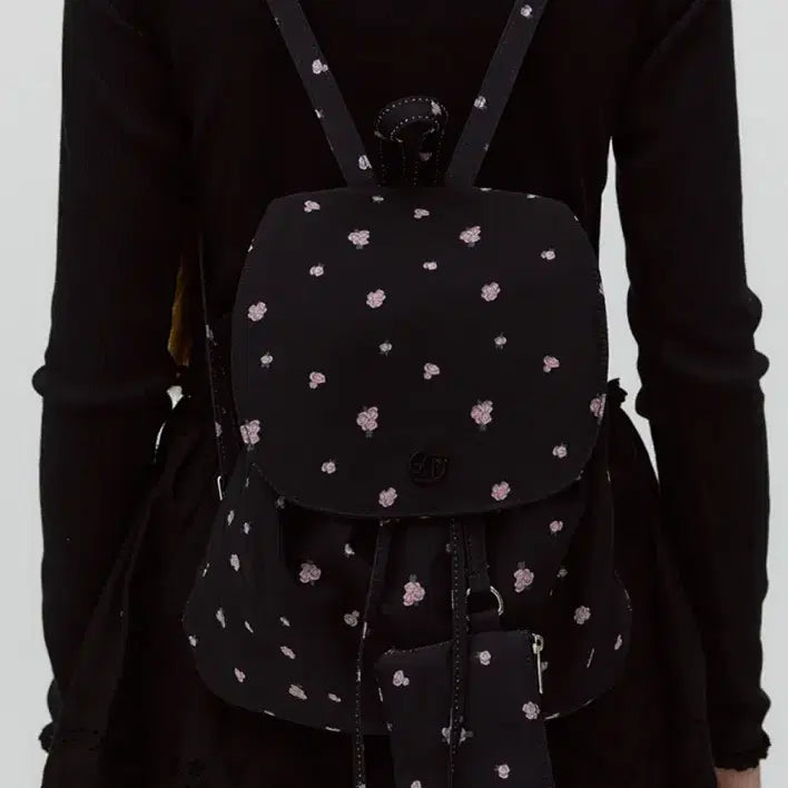 [BUNJANG] Soft Seoul Silver Ball Flower Backpack / 소프트서울 SILVER BALL FLOWER BACKPACK