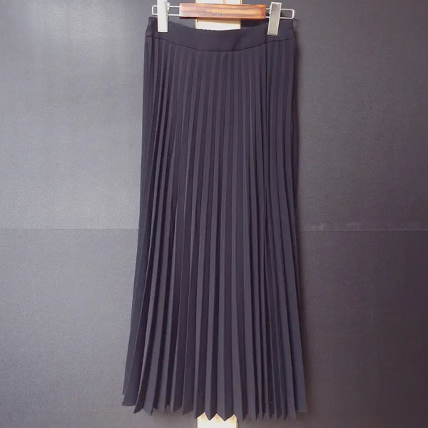 [BUNJANG] RE_L Pleated Long Skirt / 진짜만원 리엘 F 플리츠롱스커트
