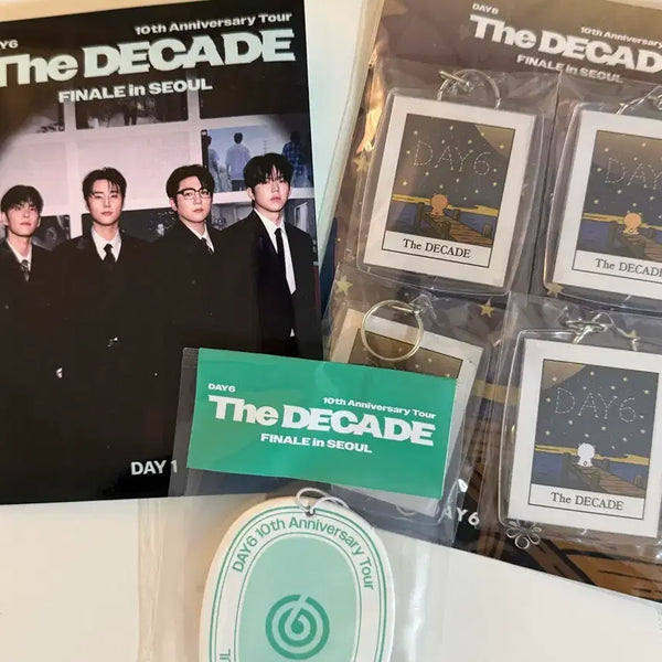 [BUNJANG] DAY6 The Decade Encore Concert Entrance Kit & Fan Gift / 데이식스 더데케이드 앙콘 입장키트