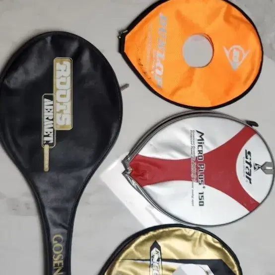 [BUNJANG] GOSEN Full Cover Racket Cover Set (3 pcs) / 라켓 커버 GOSEN풀커버 헤드커버 3개