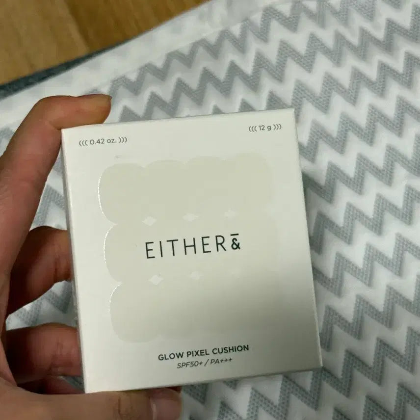 [BUNJANG] Ether & Glow Pixel Cushion Rosy 21p (Sealed) / [미개봉새상품] 이더앤 글로우 픽셀 쿠션 로지 21p 팝니다