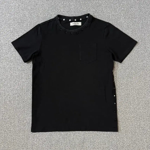 [BUNJANG] Valentino Studded Short Sleeve T-Shirt Women's / 발렌티노 스터드 반팔 여성용