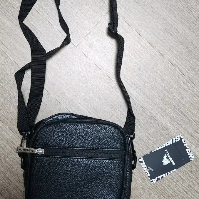 [BUNJANG] Super Rilla Black Hip Pack Crossbody Sling Bag / 슈퍼릴라 힙색 블랙 크로스백 새상품 4개일괄시 7만 슬링백 배드민턴 탁구