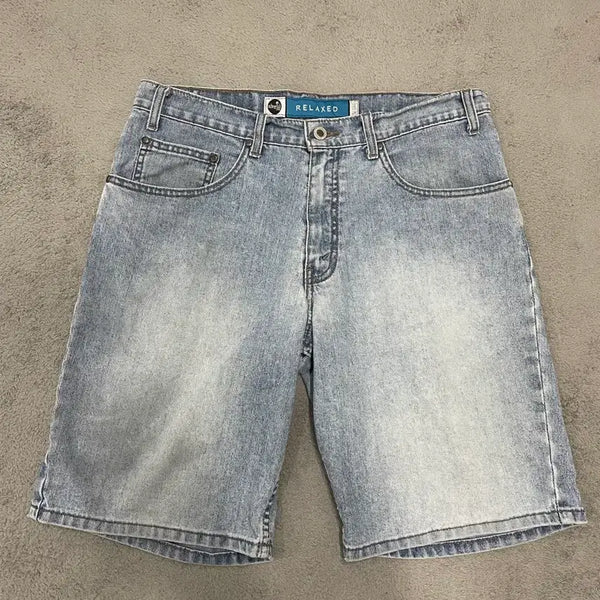 [BUNJANG] Levi's SilverTab Relaxed Fit Light Wash Denim Shorts / 리바이스 실버탭 RELAXED 연청 데님 쇼츠 반바지