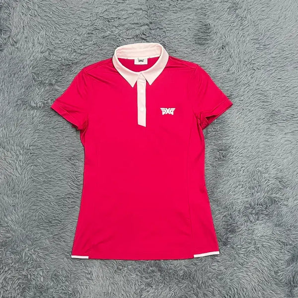 [BUNJANG] PXG Women's Swing Short Sleeve T-Shirt / (정품) pxg 여성 스윙 반팔 xs
