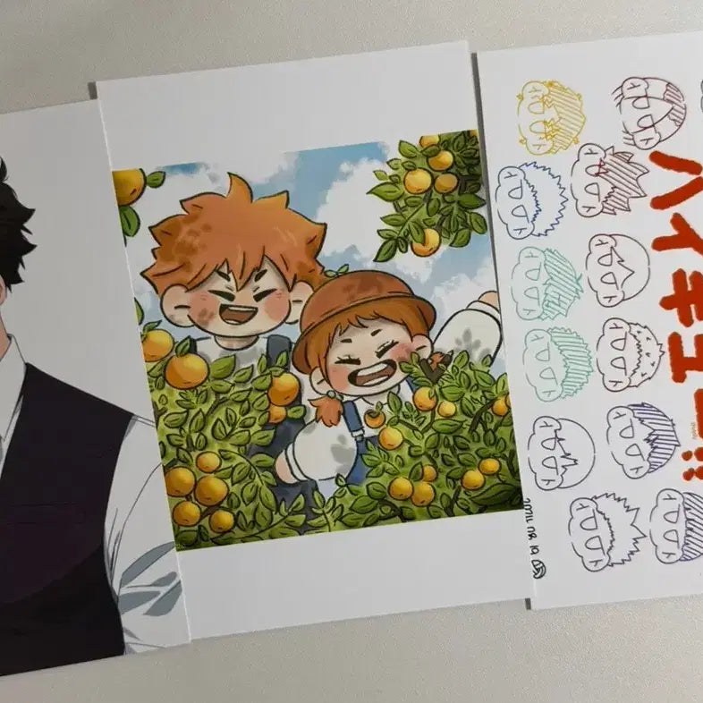 [BUNJANG] Haikyuu!! Kuroo Postcard + Photo Booth Print / 하이큐 쿠로오 엽서 + 프박(2)