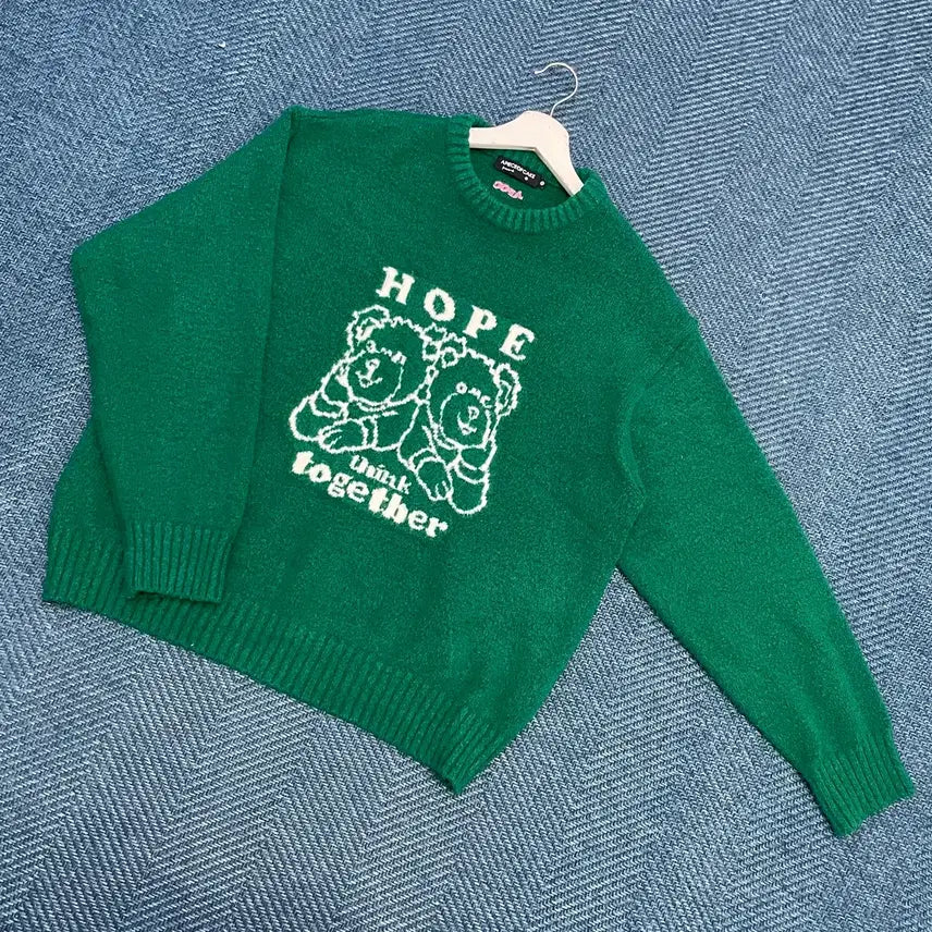 [BUNJANG] A Piece of Cake Knit Women's M / [여성M] 어피스오브케이크 니트 만원샵