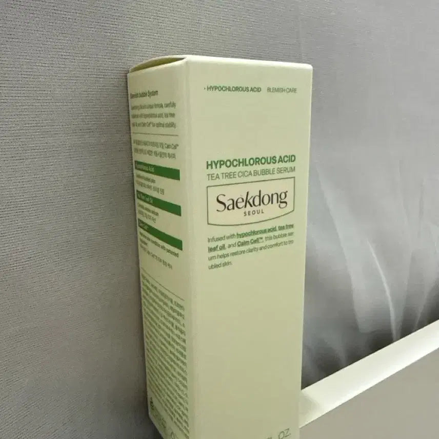 [BUNJANG] Saekdong Seoul Tea Tree Cica Bubble Serum / 색동서울 티트리 시카 버블 세럼 새상품