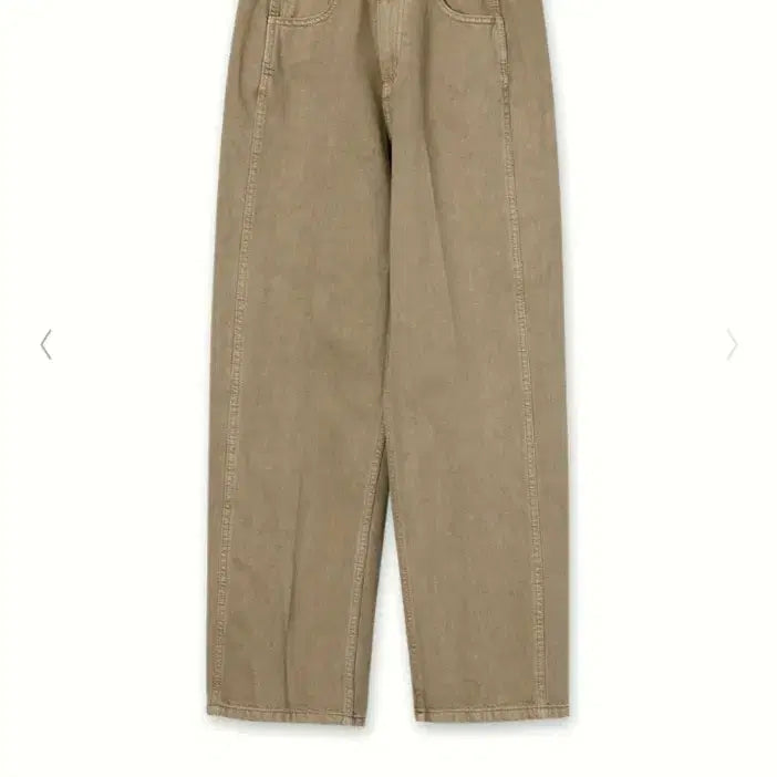 [BUNJANG] Facade Pattern Classic Denim Pants Dusty Khaki Size S / [파사드패턴] 클래식 데님 더스트 카키 S