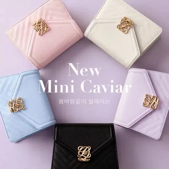 [BUNJANG] Louis Quatorze Mini Caviar Pink Bag / 루이까또즈 미니 캐비어 핑크