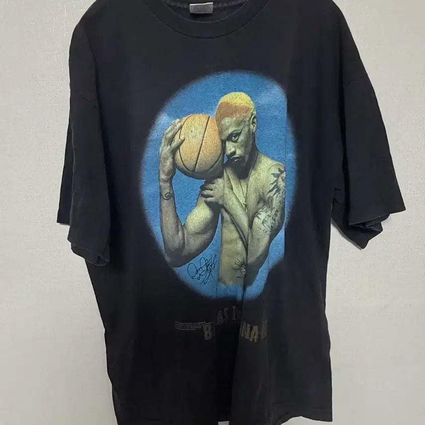 [BUNJANG] Vintage Dennis Rodman XL T-Shirt / 빈티지 데니스 로드맨 xl