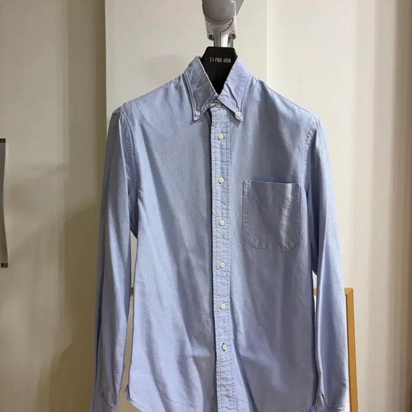 [BUNJANG] Zitman Vintage Sky Blue Oxford Shirt / 짓먼 빈티지 / 스카이블루 옥스포드 셔츠