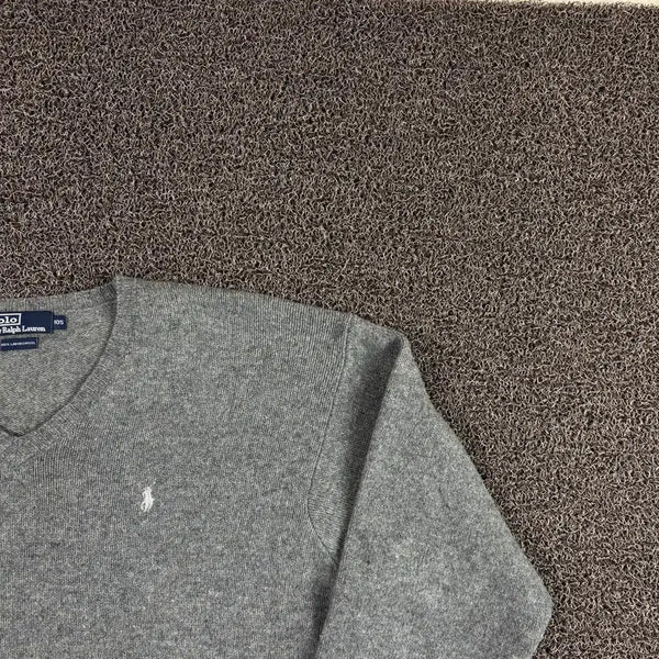 [BUNJANG] Polo Ralph Lauren Lambswool V-Neck Knit / 폴로 랄프로렌 램스울 브이넥 니트