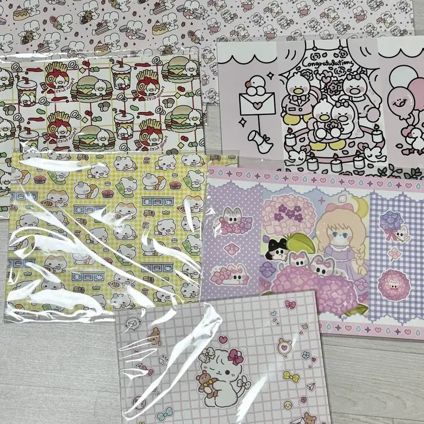 [BUNJANG] Wrapping Paper Bundle Set / 랩핑지 일괄 판매