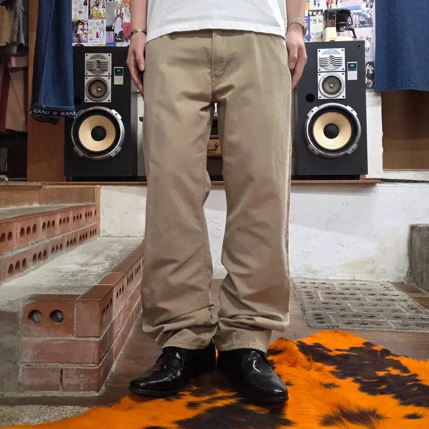 [BUNJANG] Polo Ralph Lauren Beige Chino Pants / 폴로 랄프로렌 베이지 치노 팬츠