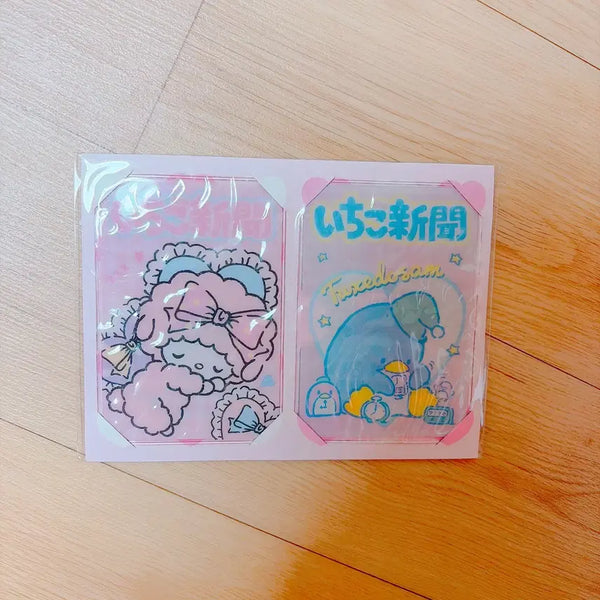 [BUNJANG] Ichigo Shimbun My Melody My Piano Tuxedo Sam Card Case Accessory Classic Photocard / 이치고 신문 마이멜로디 마이피아노 턱시도샘  카드 케이스 부록 고전 포카