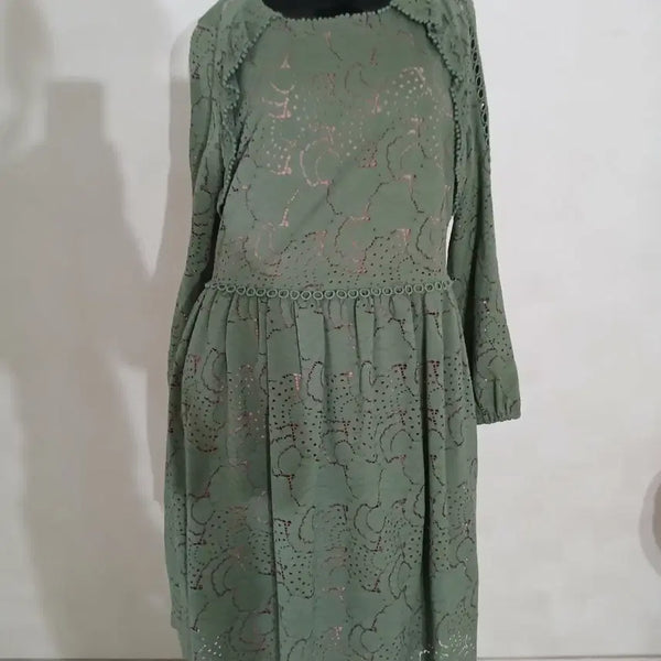 [BUNJANG] Ose2nd Punching Dress Khaki / 오즈세컨 펀칭 원피스