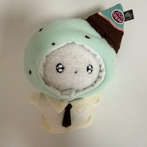 [BUNJANG] Byun Woo Seok Mint Choco Ice Cream Hat Costume / 변우섣 댕통이 민초 헤어 코스튬