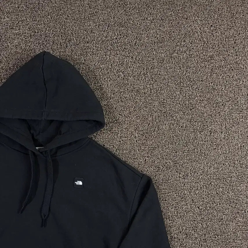 [BUNJANG] The North Face Small Logo Cropped Hoodie / 노스페이스 스몰로고 크롭 후드티