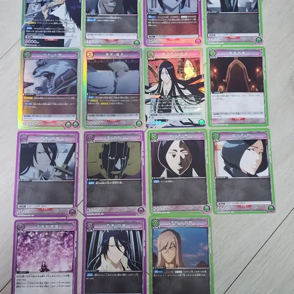 [BUNJANG] Union Arena Bleach Captains Bundle (15 Types) / 유니온 아레나 블리치 카드 켄파치 우노하나 대장들 모음 15종 일괄