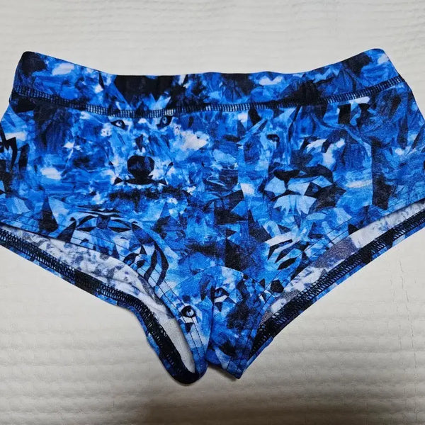 [BUNJANG] Funkytruunks Swim Trunks - Wolf Pattern - Men's Size 8 - New / [새상품] 남자 남성 펑키트렁크 수영복 보이8