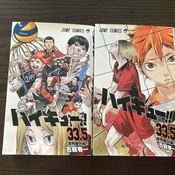 [BUNJANG] Haikyuu!! Volume 33.5 Japanese Edition Set / 공구)하이큐 33.5권 일본어판 2종
