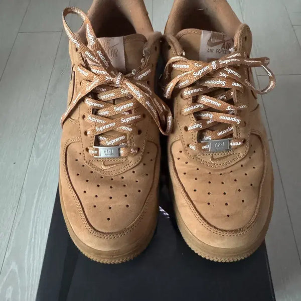 [BUNJANG] Nike Supreme Air Force 1 Low 'Wheat' 250mm / 나이키 슈프림 된장포스 250