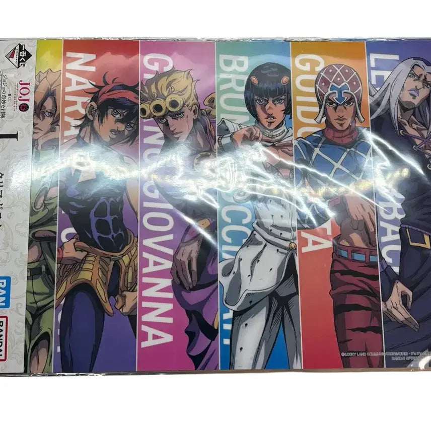 [BUNJANG] JoJo's Bizarre Adventure Ichiban Kuji Poster / 죠죠의 기묘한 모험 제일복권 이치방쿠지 L상 포스터