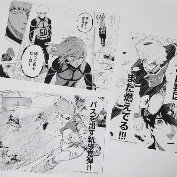 [BUNJANG] Blue Lock Animate Original Drawing Paper Special Edition / 블루록 치기리 쿠니가미 이사기 애니메이트 원화 지류 특전