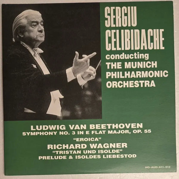 [BUNJANG] Sergiu Celibidache Conducts Beethoven Symphony No. 3 'Eroica' & Wagner Tristan und Isolde 2LP / 첼리비다케- 베토벤 교향곡 3번 영웅, 바그너 트리스탄과 이졸데 2LP