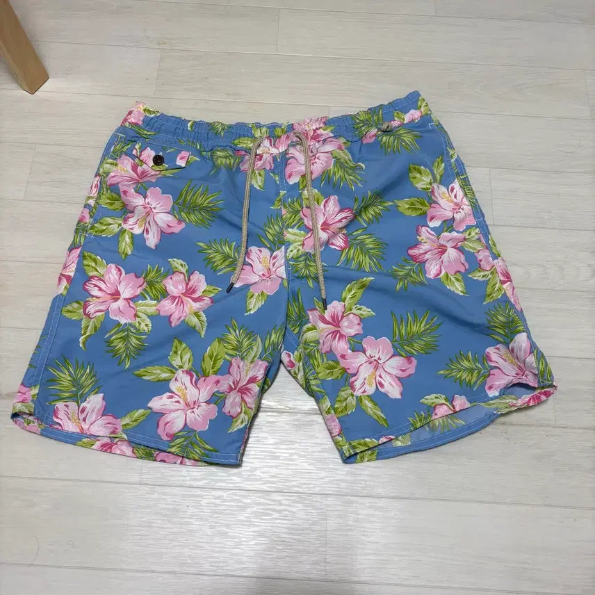 [BUNJANG] Polo Ralph Lauren Floral Hawaiian Swim Shorts / 폴로 하와이안 스윔팬츠 M