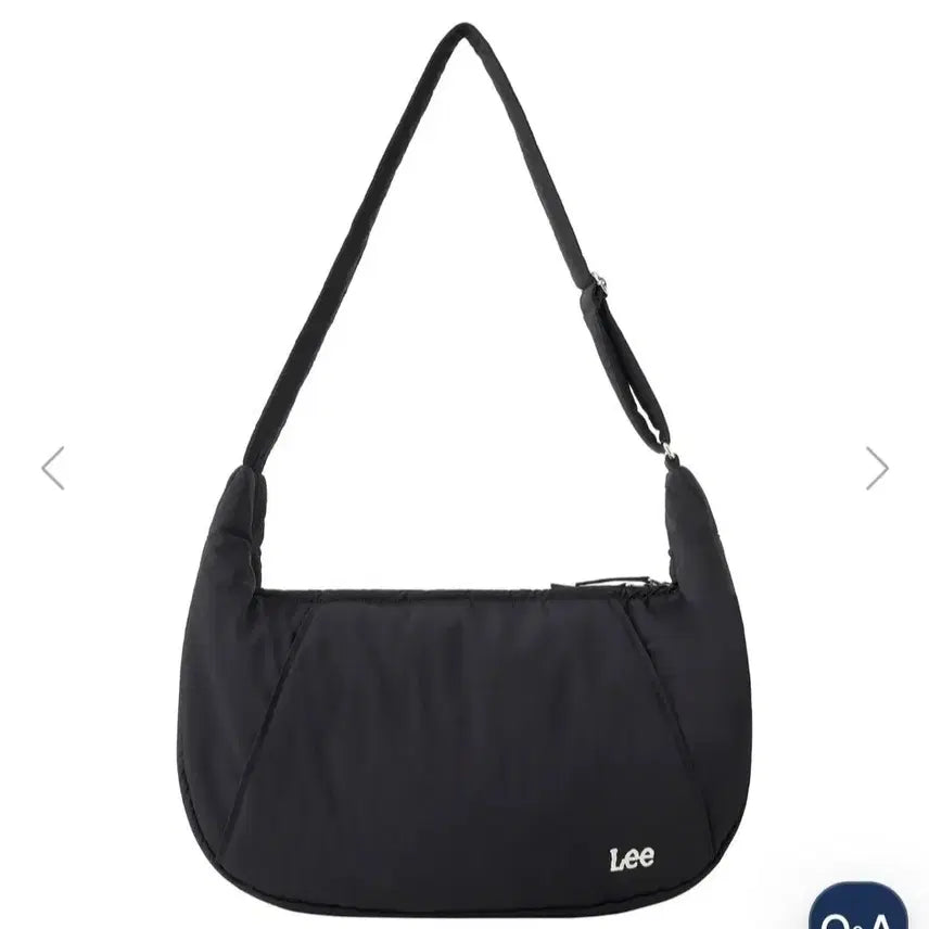 [BUNJANG] Lee Big Cross Hobo Bag Black / lee 빅 크로스 호보백 블랙
