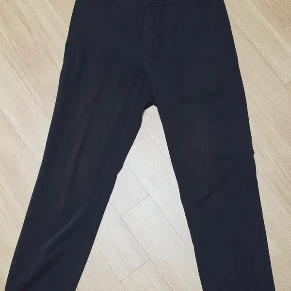 [BUNJANG] NIX Black Banding Slack Pants Size 30 / NIX 검정 밴딩 슬랙스 긴바지 30