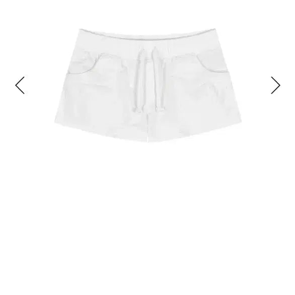 [BUNJANG] Lit Cotton Short Shorts Pants (White) / 새상품) 릴리코츠 Lit Cotton Short 쇼츠 팬츠 (white)