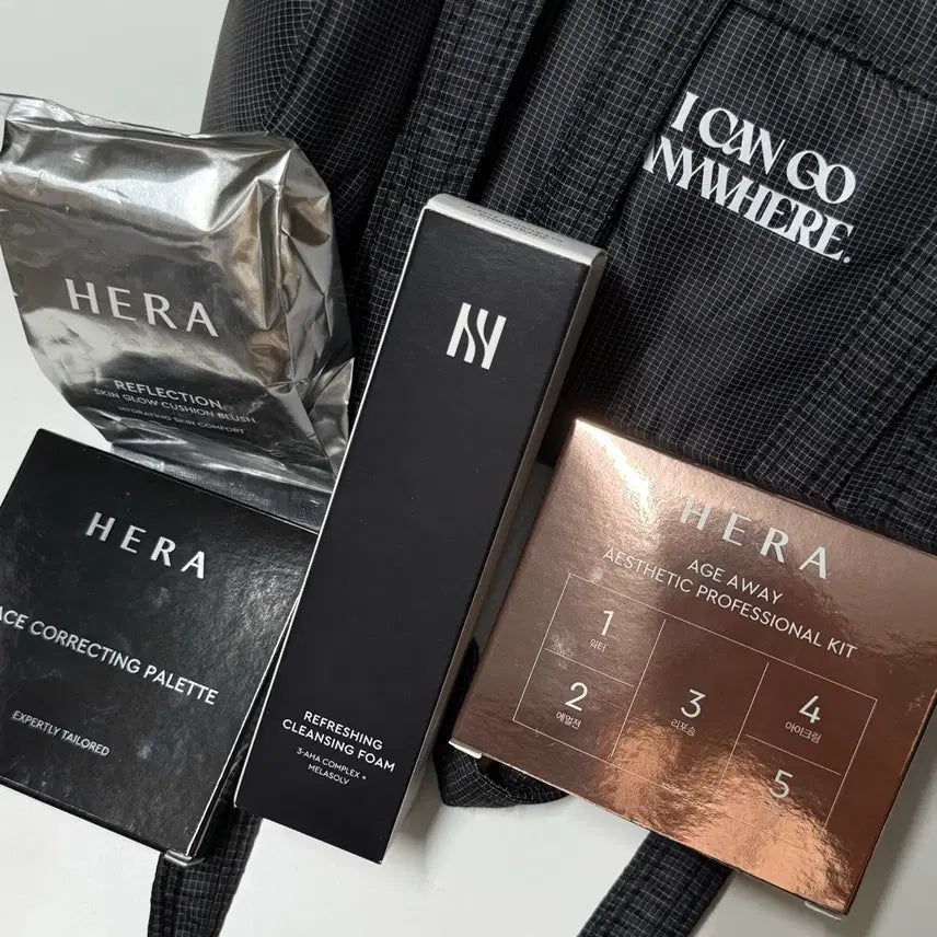 [BUNJANG] Hera Gift Bag & Cosmetics Set / 헤라 증정용 가방&화장품 구성