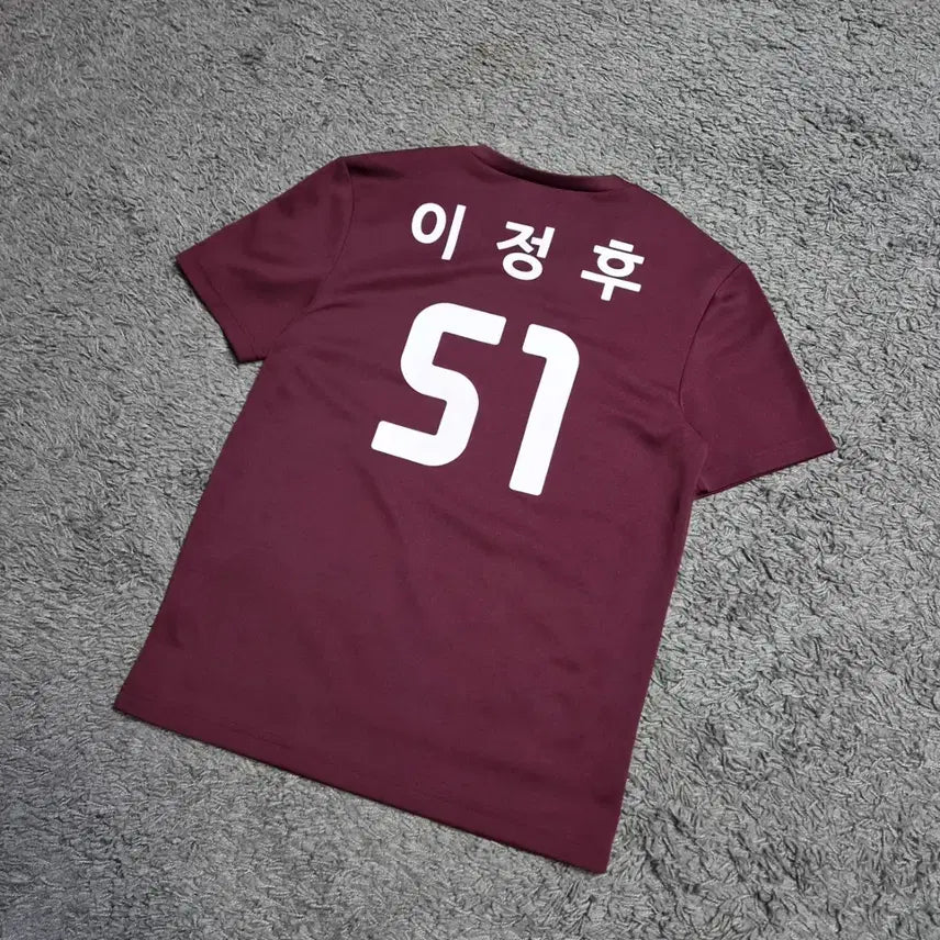 [BUNJANG] Kiwoom Heroes Lee Jung-hoo #51 Short Sleeve T-Shirt (Size M) / M 95)키움 히어로즈 이정후 51 반팔 티셔츠 러닝 헬스